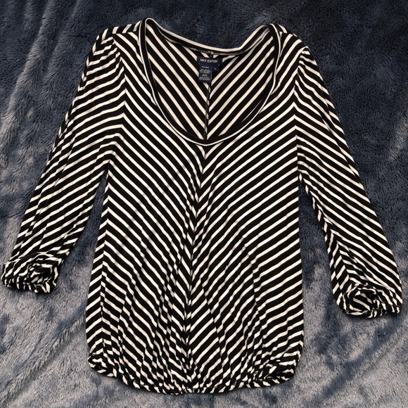 Max Edition, Large, Low-Scoop, Gathered Top - Picture 5 of 8